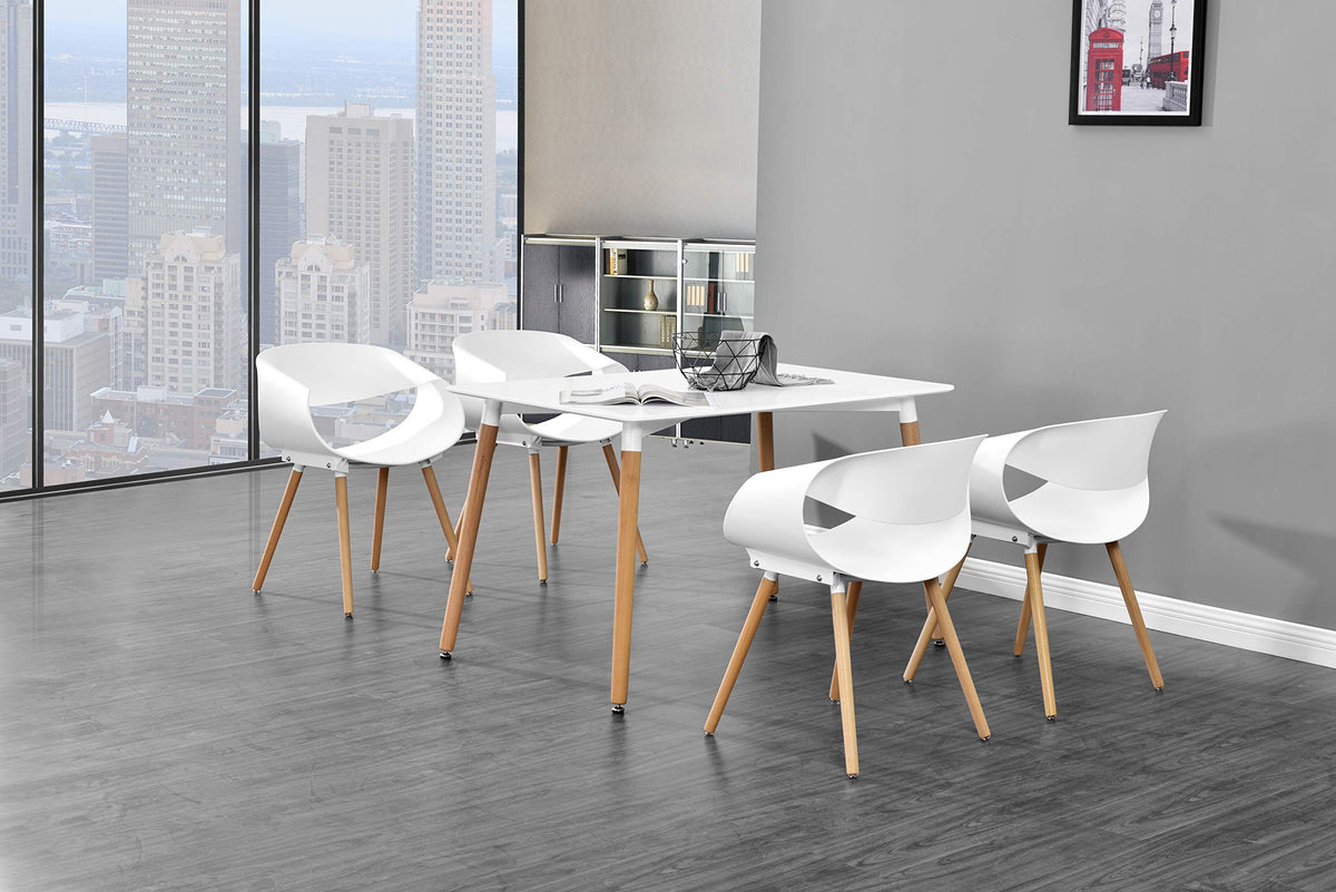 Serena Streamlined Dining Arm Chair - front view