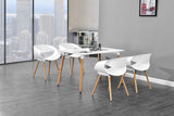 Serena Streamlined Dining Arm Chair - front view