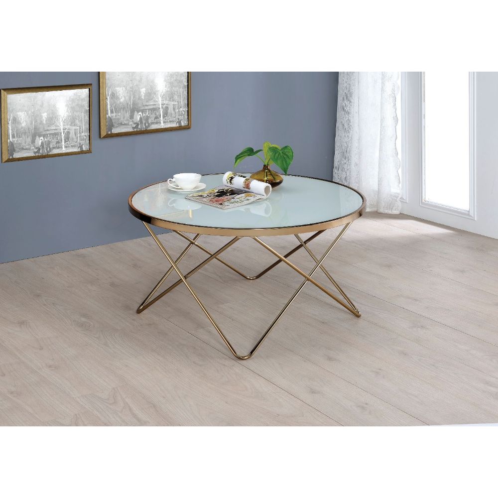 Valora Round Glass Coffee & End Tables