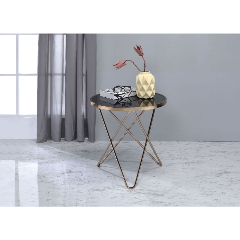 Valora Round Glass Coffee & End Tables