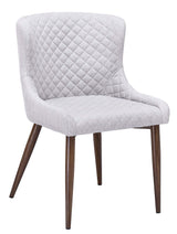 Theo Contemporary Dining Chairs - side view
