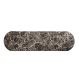 Trandell 65" Wide Modern Glam Faux Marble Top 6-Drawer Dresser - close-up