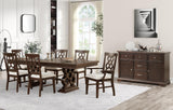 Rita Cherry 7-Piece Dining Set — collection view; check selected pieces