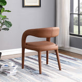 Conan Dining Chair in Cognac - room setting