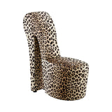 Tristam 40" Modern Glam High Heel Lounge Chair