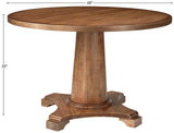 Transitional Linen 5 Pcs Dining Set - side view