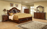 Bessy 32" Traditional 3-Drawer Bedroom Nightstand - angle view