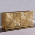 Tiffany 66" Modern Glam Sideboard - front view