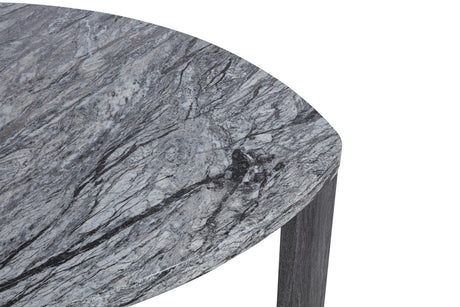 Tvoro 2-Piece Swivel Nesting Coffee Table Set - back view