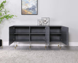 Truman New Sideboard in Grey - detail view