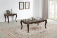 Tlerra 48.5" Rectangle Victorian Living Room Coffee Table - front view