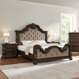 Belvedere 86" Eastern King Platform Wood Bed Frame - side view