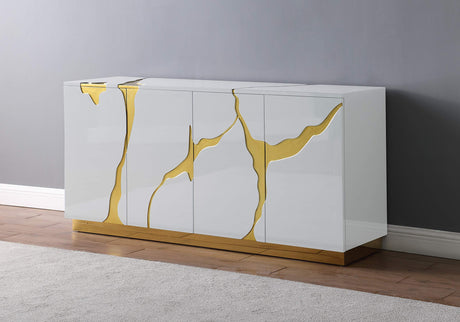 Taylor New Sideboard in White - front view