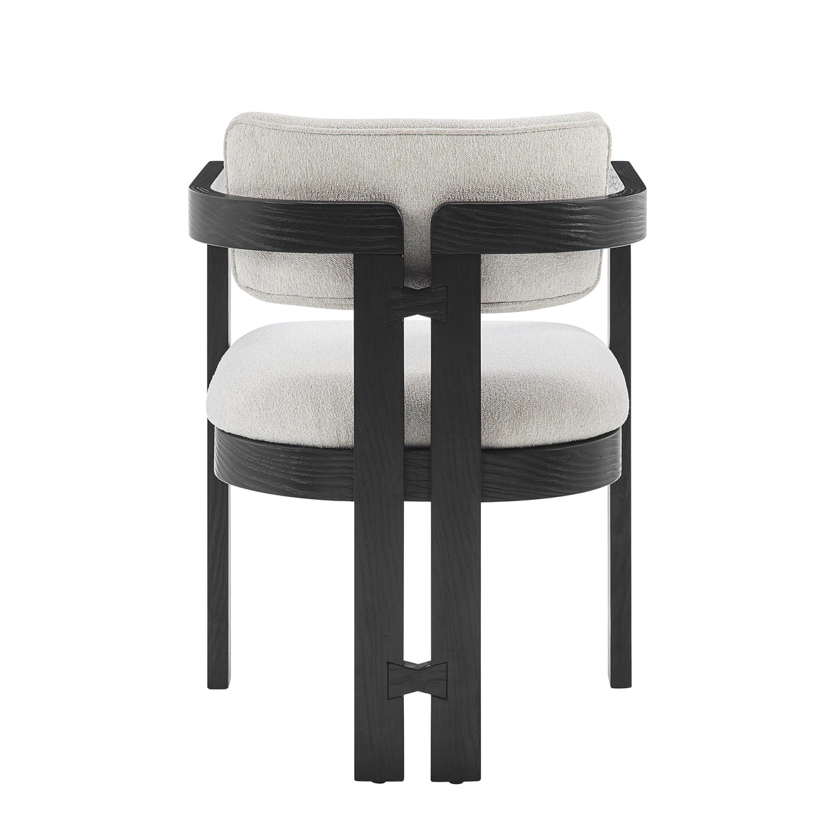 Tappelle Mid-Century Modern Dining Arm Chair - room setting