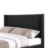 Quintet 5-Piece Modern Mid Century Fluted Bedroom Furniture Set - side view