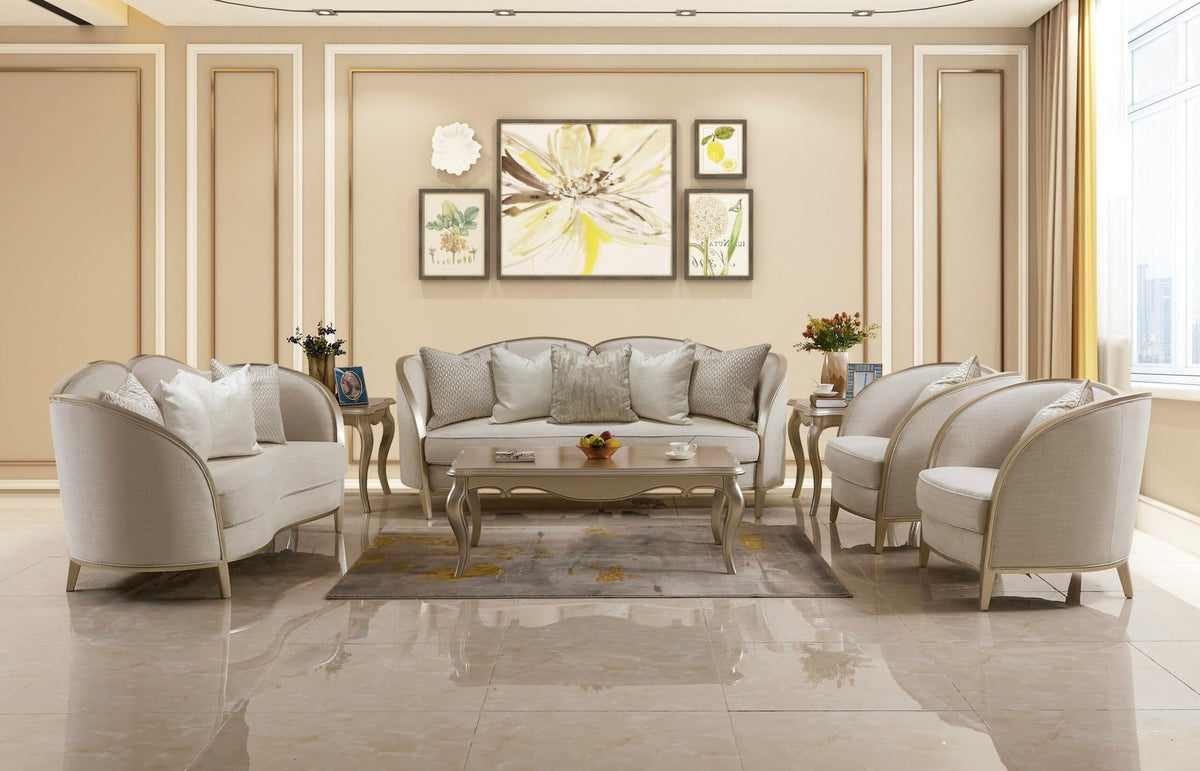 Addison Beige Sofa & Loveseat Set — product image 4
