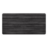 Cadewood 67" Mid-Century Modern Rectangle Dining Table - back view