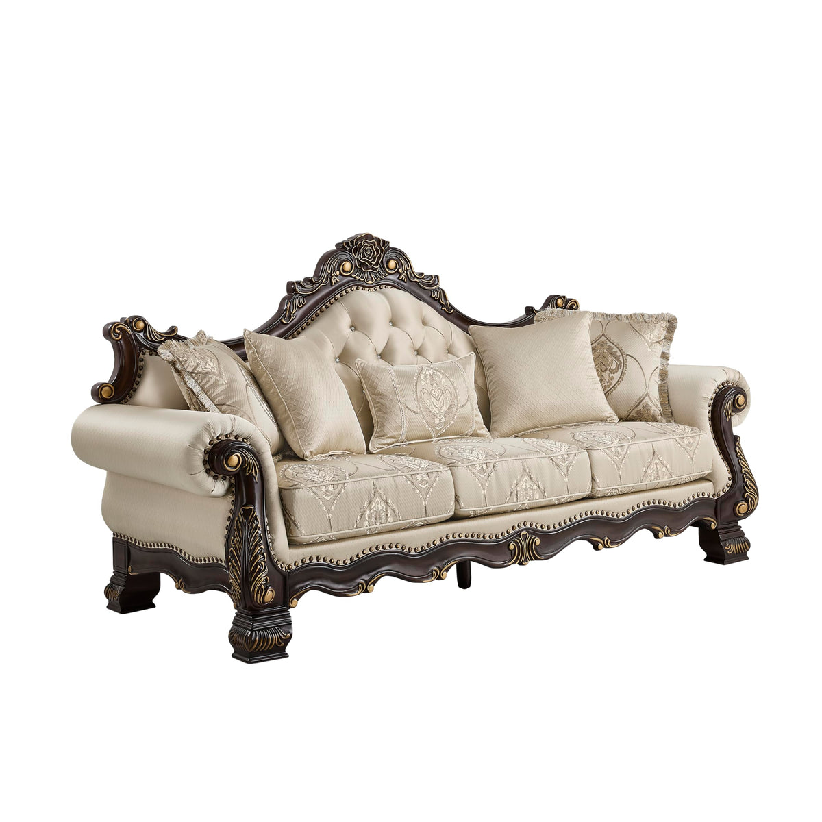 Tlerra Victorian Classic Living Room Sofa