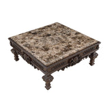 Tuscany 46" Traditional Square Coffee Table
