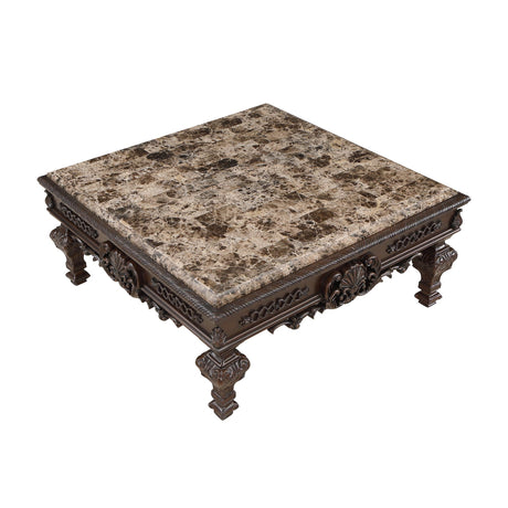 Tuscany 46" Traditional Square Coffee Table