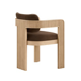 Dinsmore Mid-Century Dining Chairs - angle view