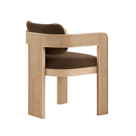 Dinsmore Mid-Century Dining Chairs - angle view