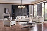 Chloe Beige Sofa & Loveseat Set — product view 4