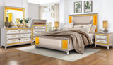 Claire White Bedroom Set — Queen & King — collection view; check selected pieces