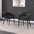 Joel Contemporary Modern Dining Chair - front view