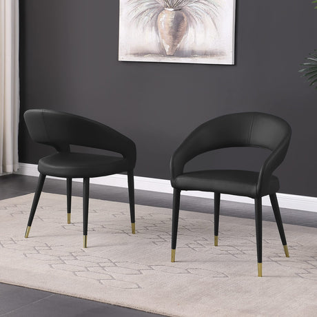 Joel Contemporary Modern Dining Chair - front view