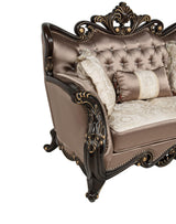 Tlerra Victorian Classic Living Room Loveseat - angle view