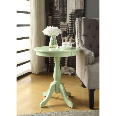 Alger Round Pedestal Accent Table