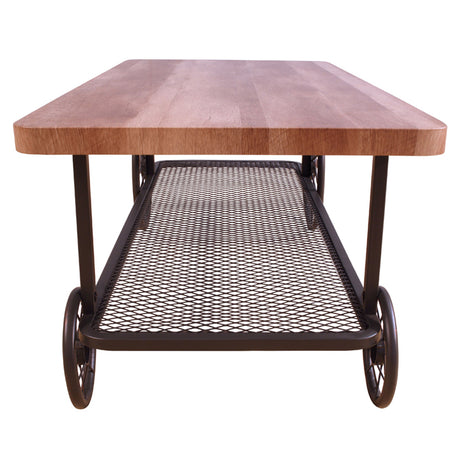 Francie Industrial Cart Tables