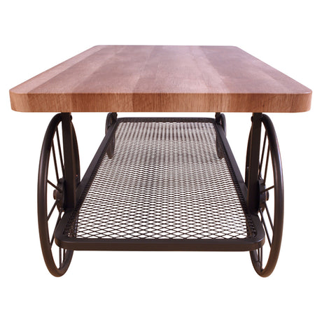 Francie Industrial Cart Tables
