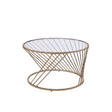 Bluelipe Round Glass Coffee Table