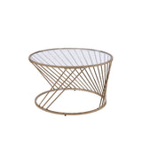 Bluelipe Round Glass Coffee Table
