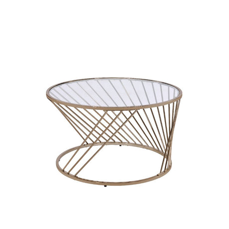 Bluelipe Round Glass Coffee Table