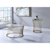 Bluelipe Round Glass Coffee Table