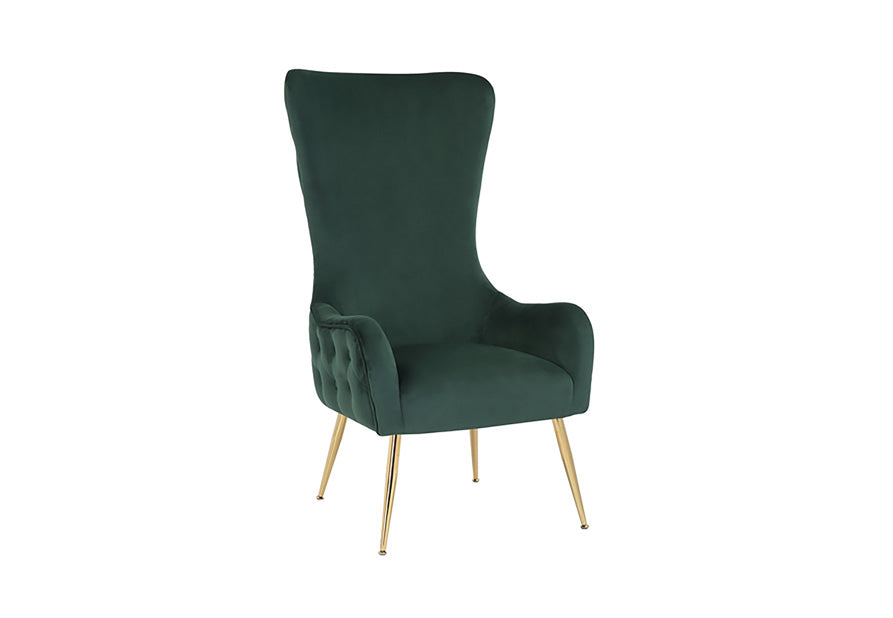 The Blair high-back chair in a minimalist office environment.