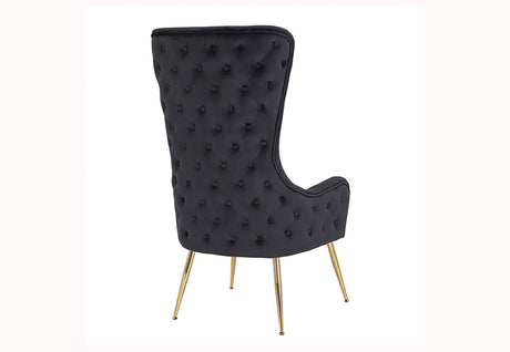 Side view focusing on the height of the backrest on the Blair chair.