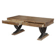 Pellio Rustic Industrial Coffee & End Table
