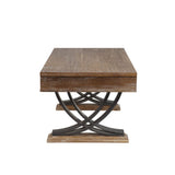 Pellio Rustic Industrial Coffee & End Table