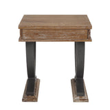 Pellio Rustic Industrial Coffee & End Table