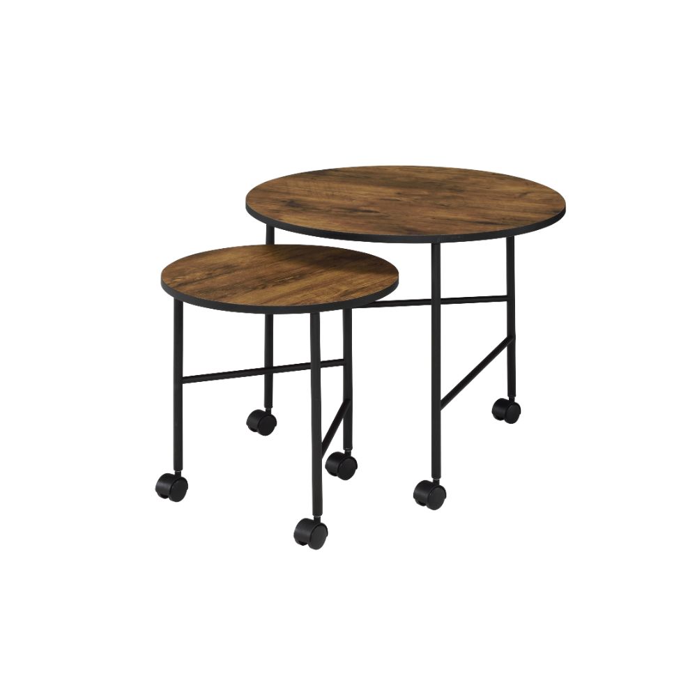 Oblis 2-Piece Nesting Coffee Table Set