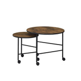 Oblis 2-Piece Nesting Coffee Table Set