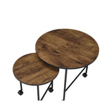 Oblis 2-Piece Nesting Coffee Table Set