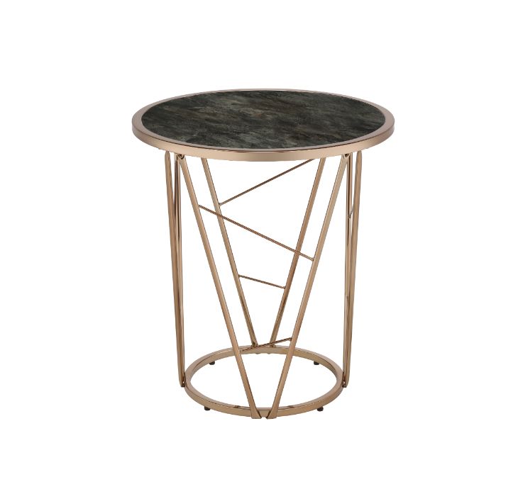 Cicatrix Round End Table