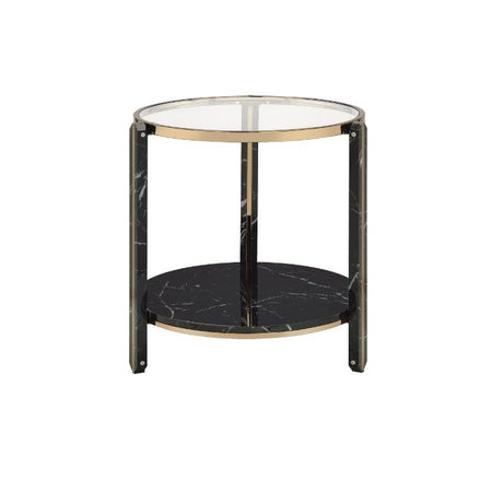 Thistle Round End Table
