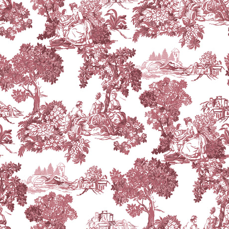Galerie Blooming Garden Toile Wallpaper
