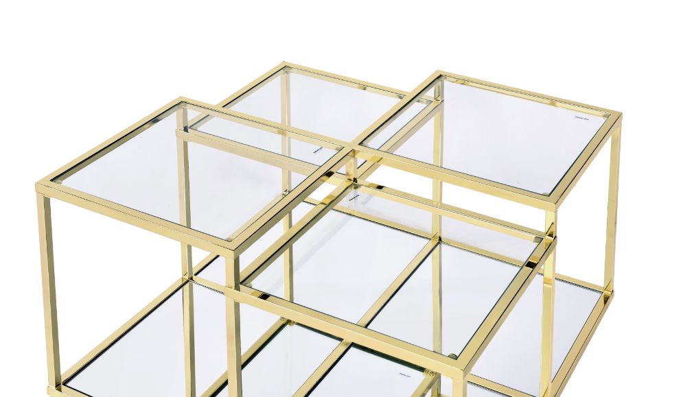 Uchenna Glass Coffee & Sofa Table